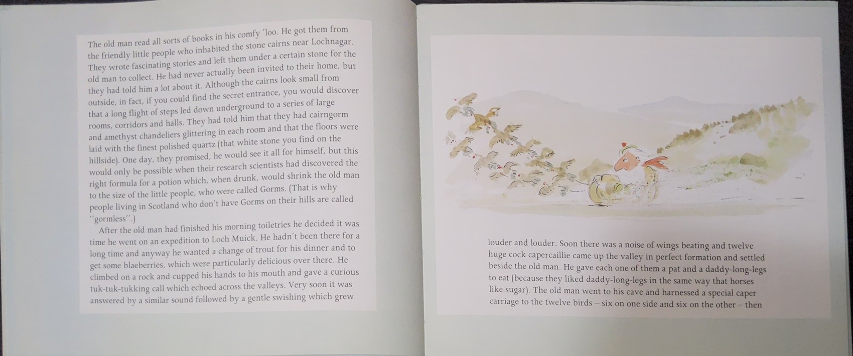 หนังสือนิทานปกแข็ง** 🍓🍓THE OLD MAN OF LOCHNAGAR