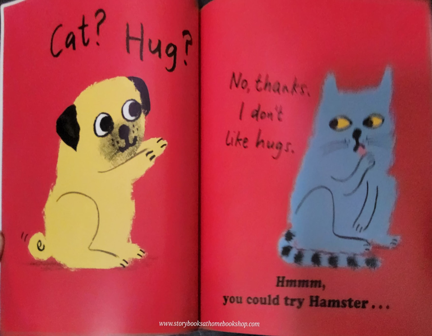 หนังสือนิทานปกอ่อน** 🍅🍅PUG HUG