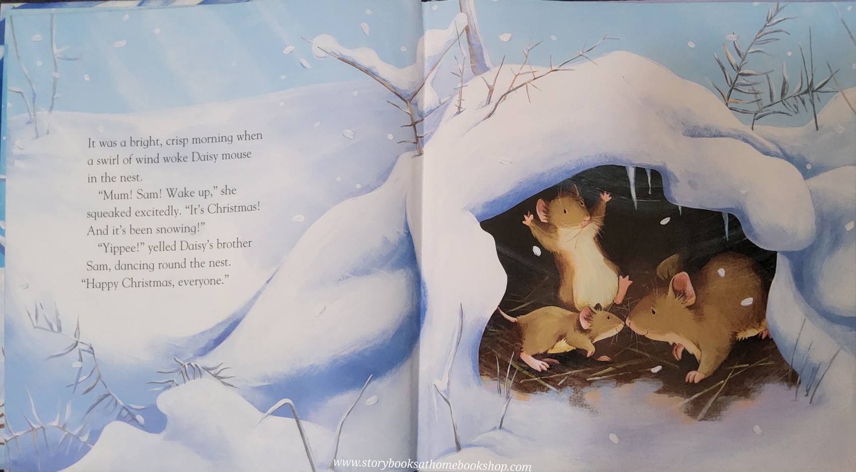 หนังสือนิทานปกแข็ง** ♥️♥️THE SNOW ANGEL BY CHRISTINE LEESON AND JANE CHAPMAN