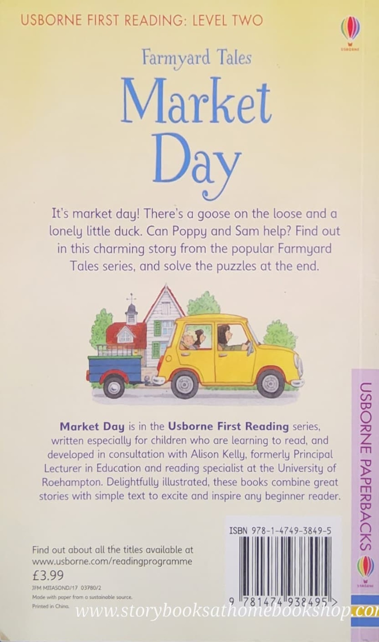 หนังสือนิทานปกอ่อน** ♥️USBORNE FIRST READING: FARMYARD TALES:MARKET DAY♥️