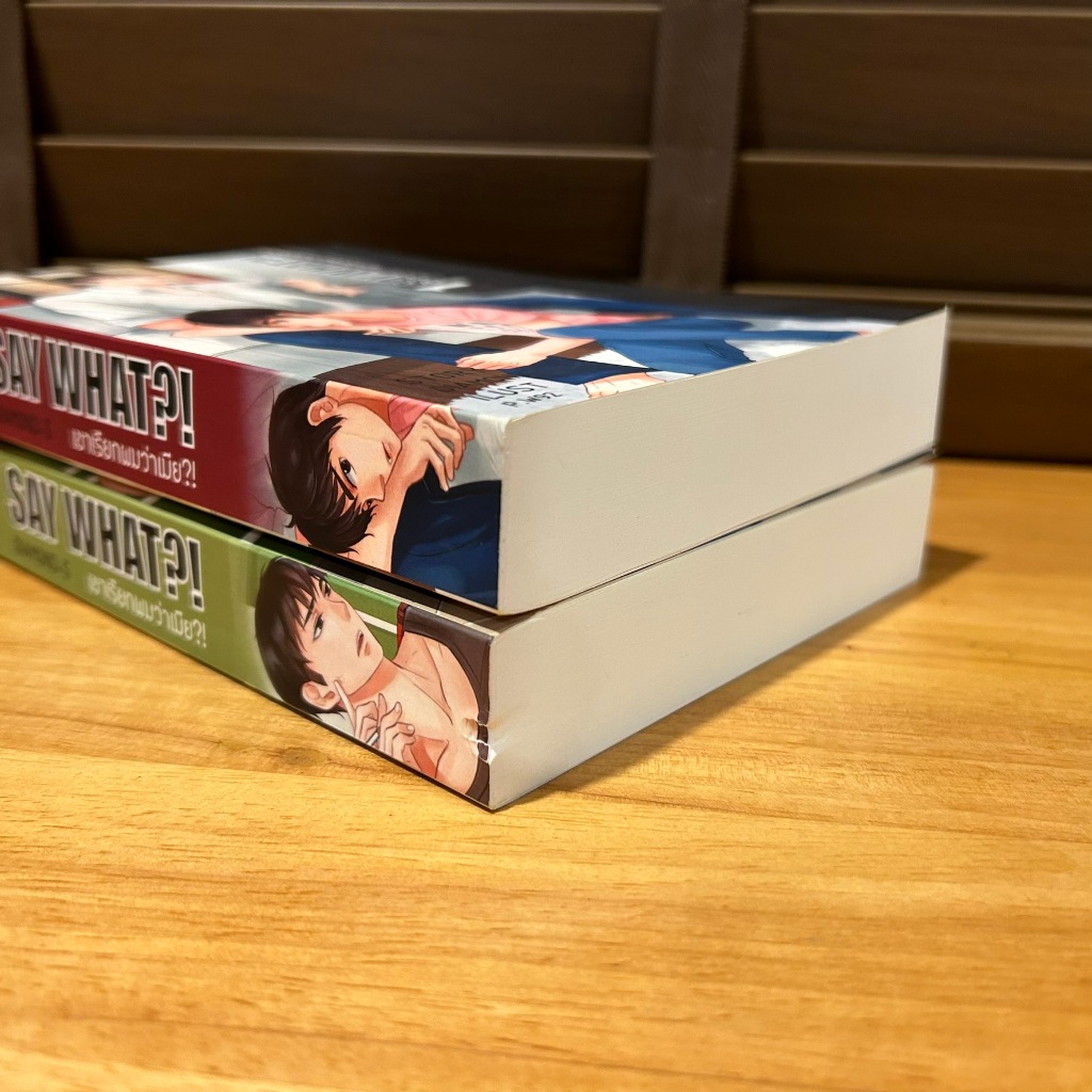 [YAOI] SAY WHAT?! เขาเรียกผมว่าเมีย ภาค 1/ภาค 2 เล่ม 1-2 (จบภาค) ... Diamond-s (มือสอง)