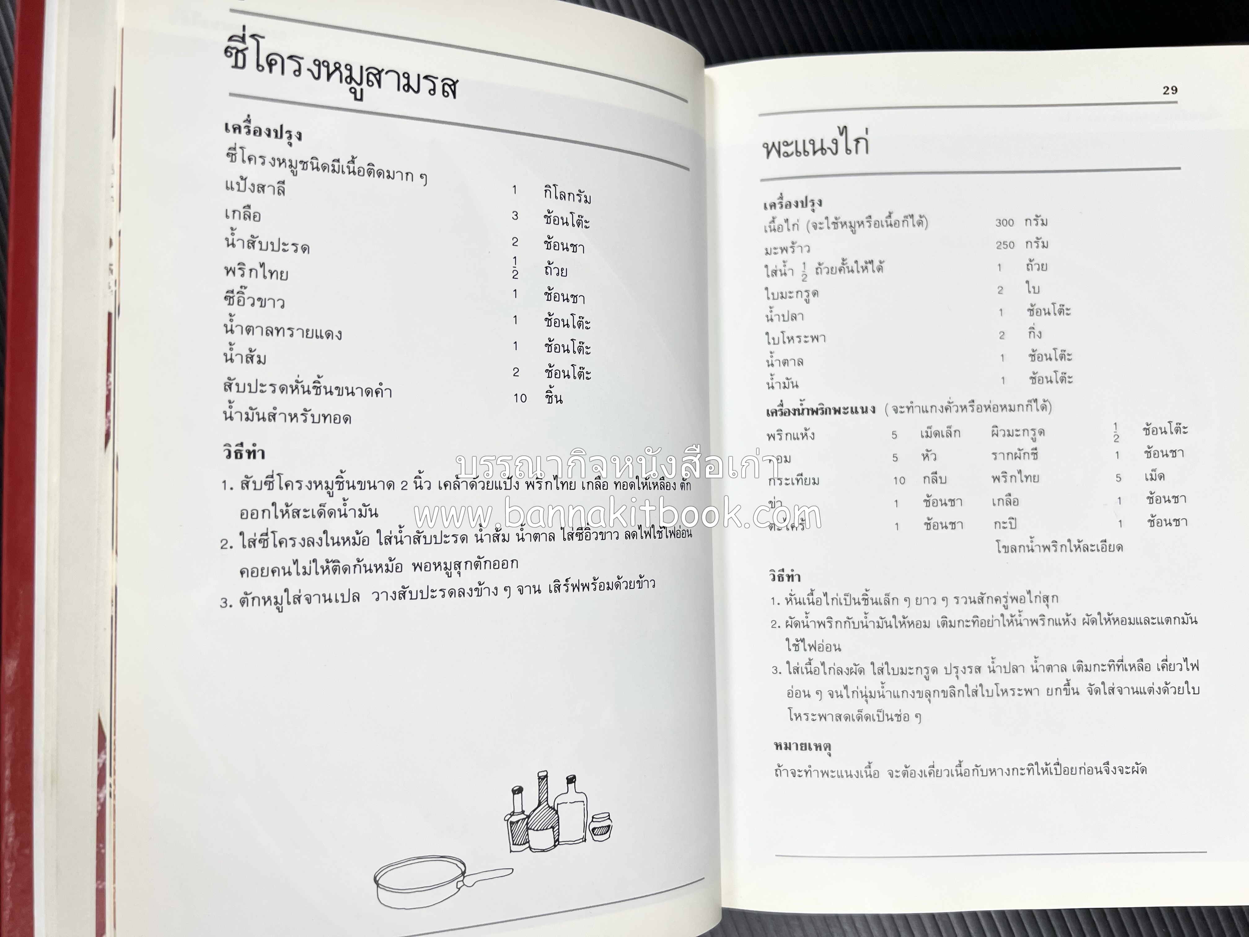 อาหารหลายรส โดย : อาจารย์ศรีสมร คงพันธุ์ (ตำรับอาหารไทย).