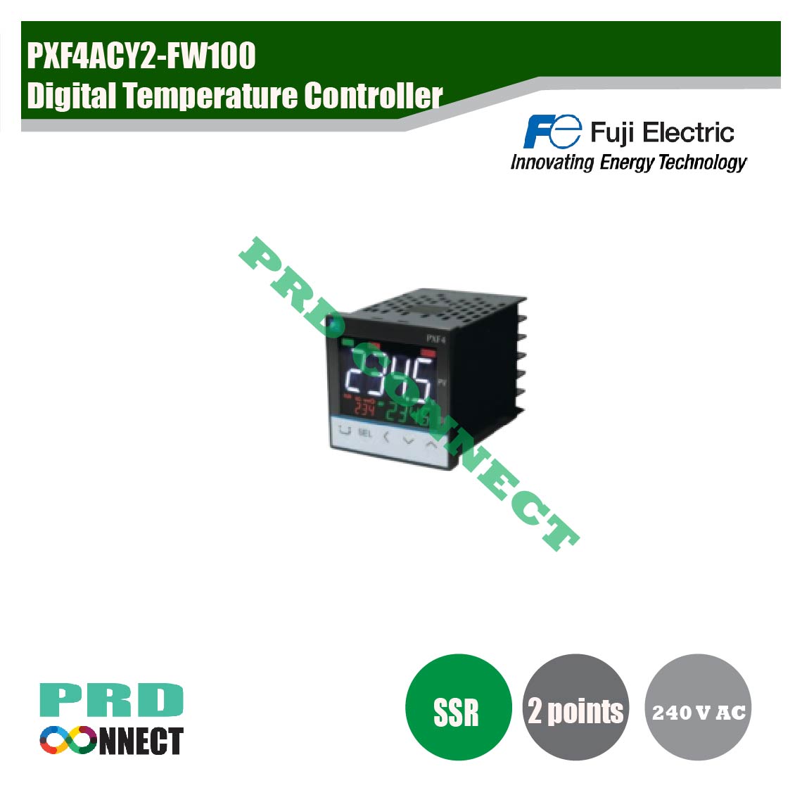 PXF4ACY2-FW100, Digital Temperature Controller, Fuji