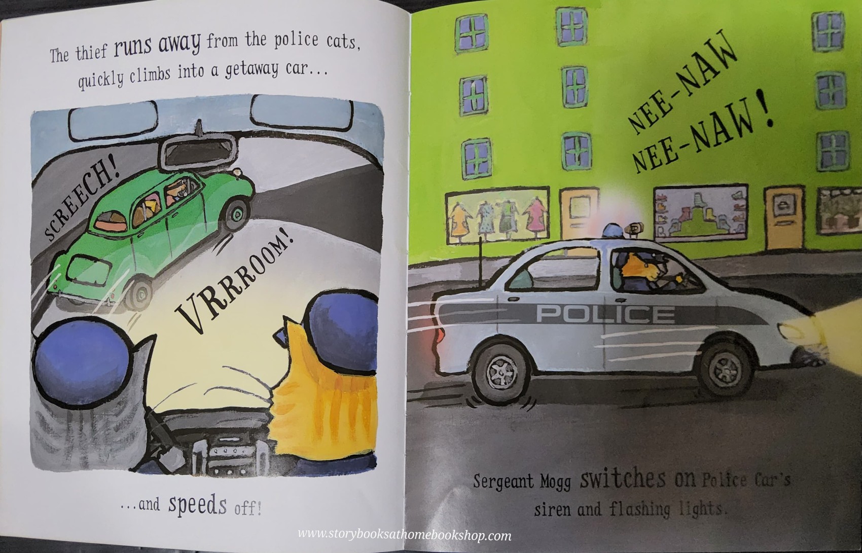 หนังสือนิทานปกอ่อน** 🍅POLICE CAR ON PATROL