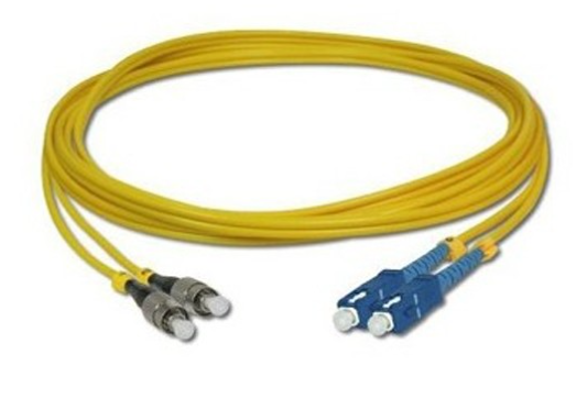 SC - FC Patch cord OS2, Duplex, UPC-APC Jacket 3mm.