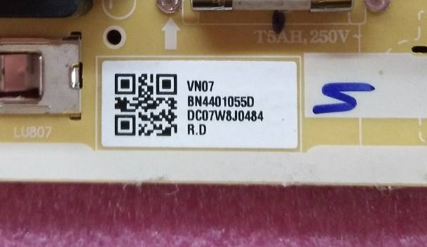 เพาเวอร์ซัพพลายทีวีซัมซุง SAMSUNG ของแท้ถอดจากเครื่อง ใช้กับรุ่นUA65AU7700KXXT พาร์ทBN44-01055D