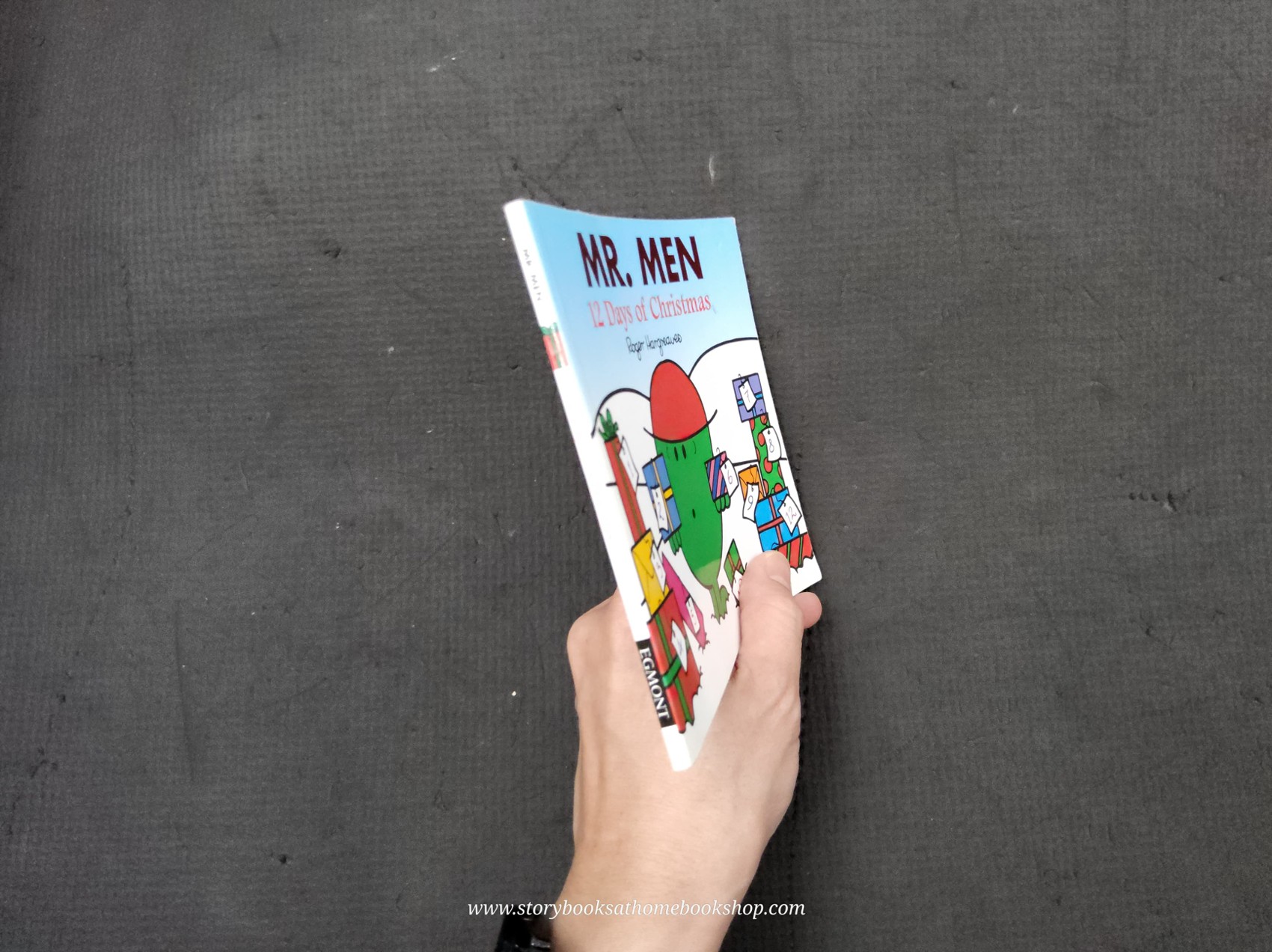 หนังสือ Bestseller Small book** **หนังสือนิทานปกอ่อน** 👉LITTLE MISS&MR.MEN👍 🍅🍅MR.MEN 12 DAYS OF CHRISTMAS by Roger Hargreaues