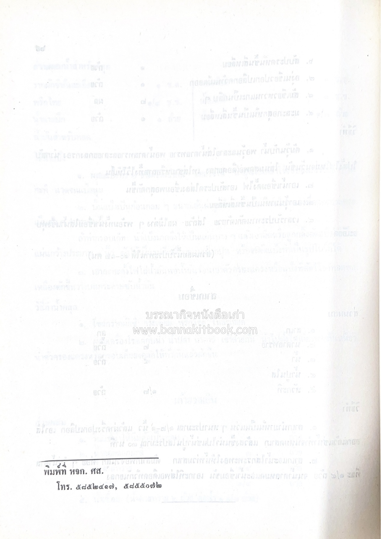ตำรับอาหารไทย เกร็ดความรู้การประกอบอาหาร หนังสืออนุสรณ์หม่อมหลวง อาภรณ์ ปัตตะโชติ (ตำหนิ).