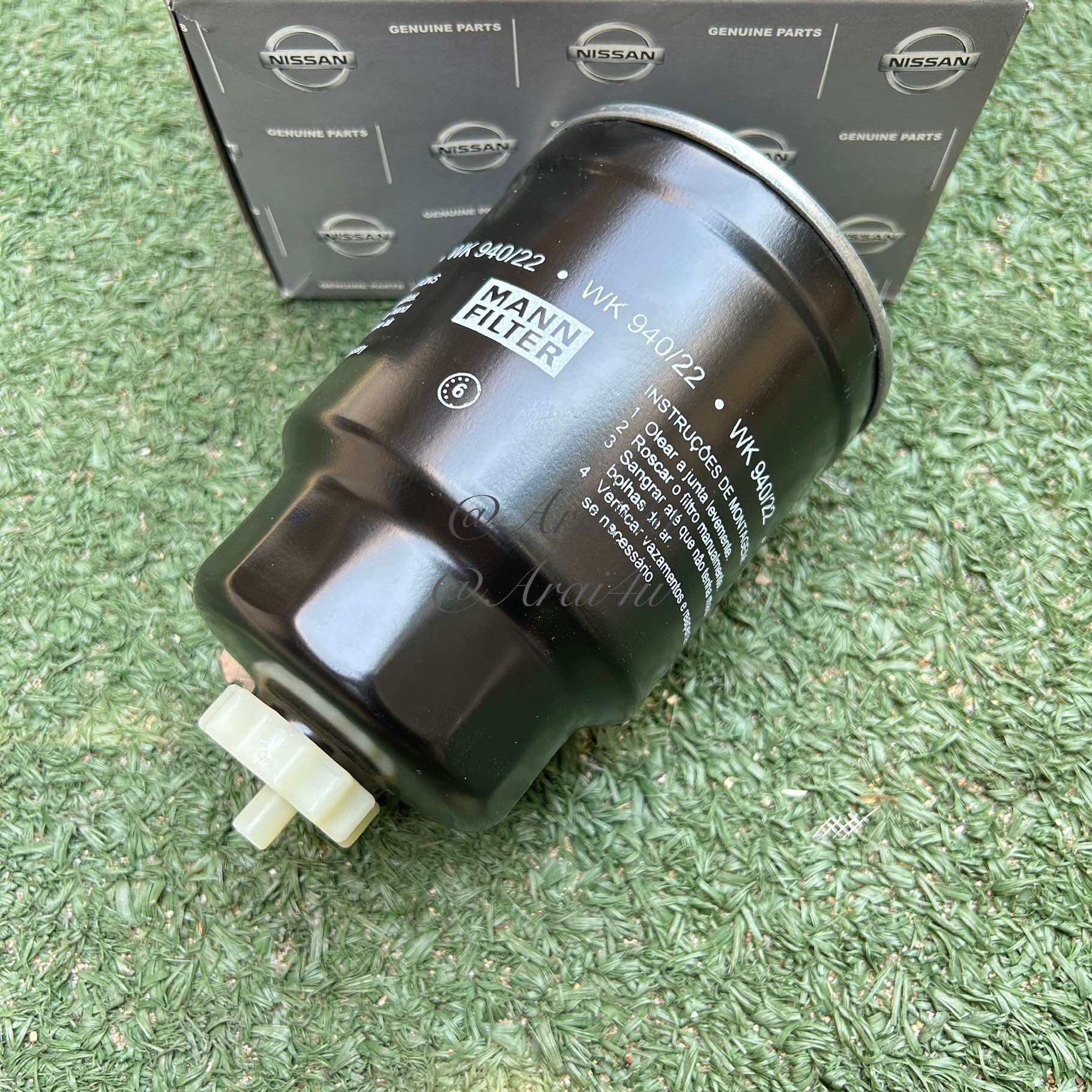 กรองโซล่าดักน้ำ NISSAN YD25 NAVARA แท้ศูนย์ (16403-7F40A)
