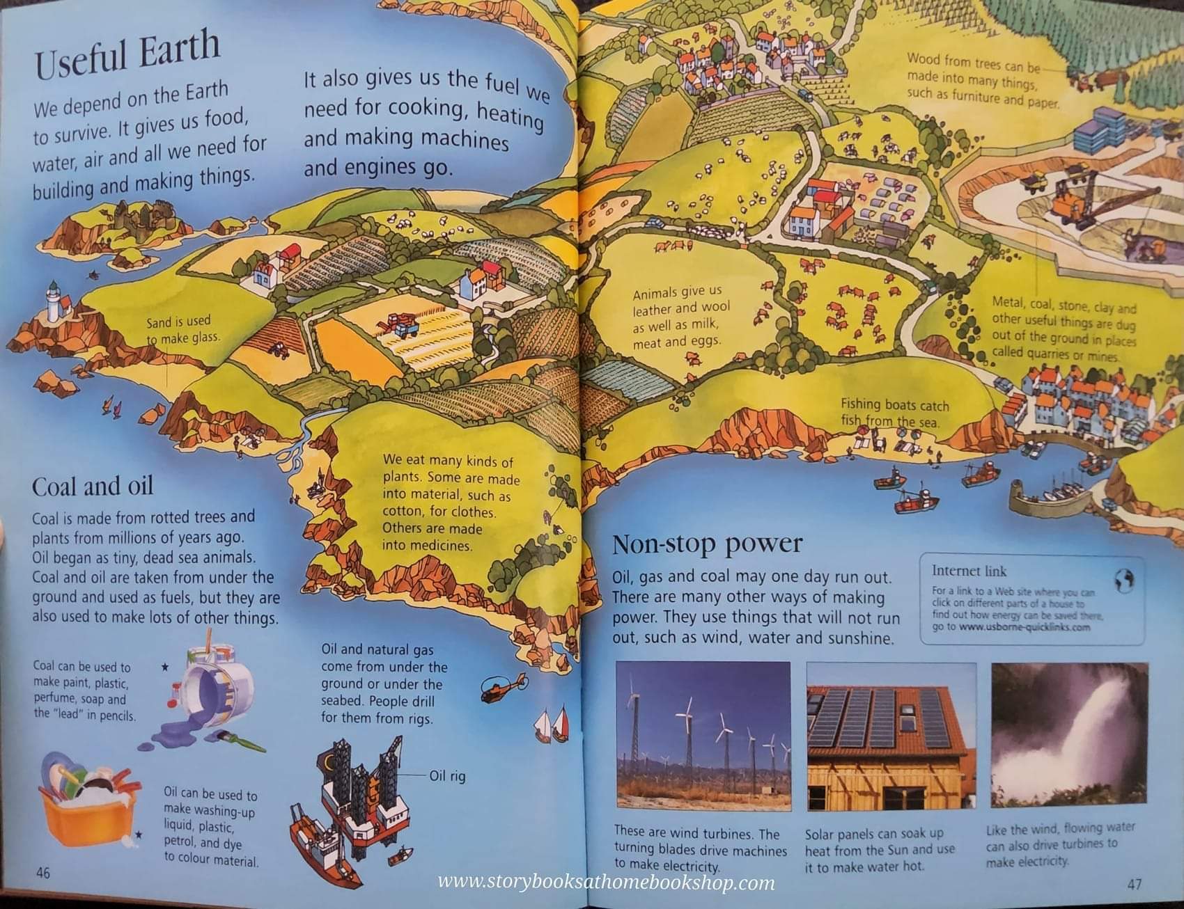 KNOWLEDGE BOOK ** 🍅THE USBORNE INTERNET-LINKED CHILDREN'S ENCYCLOPEDIA