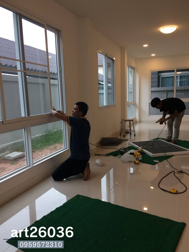 หน้าต่าง ประตู มินิมอล กระจก