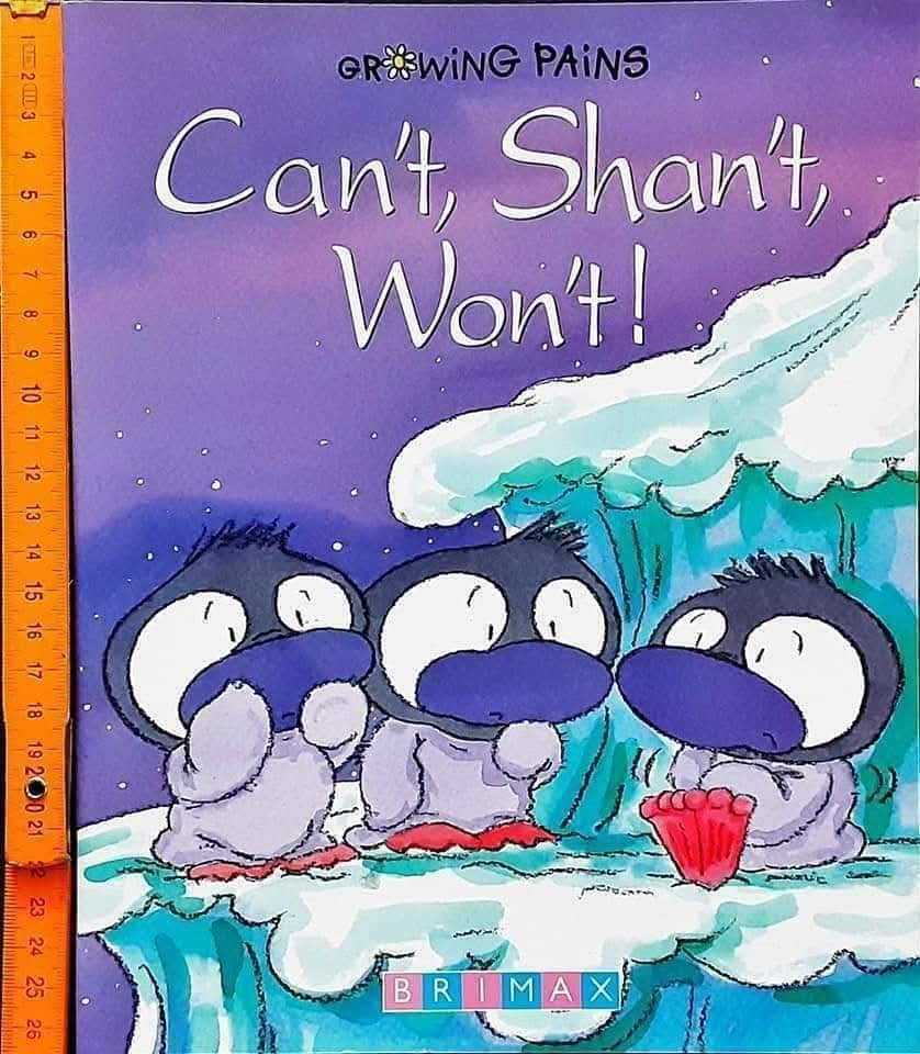 หนังสือนิทานปกอ่อน** 🍅🍓 Can't, Shan't,Won't!