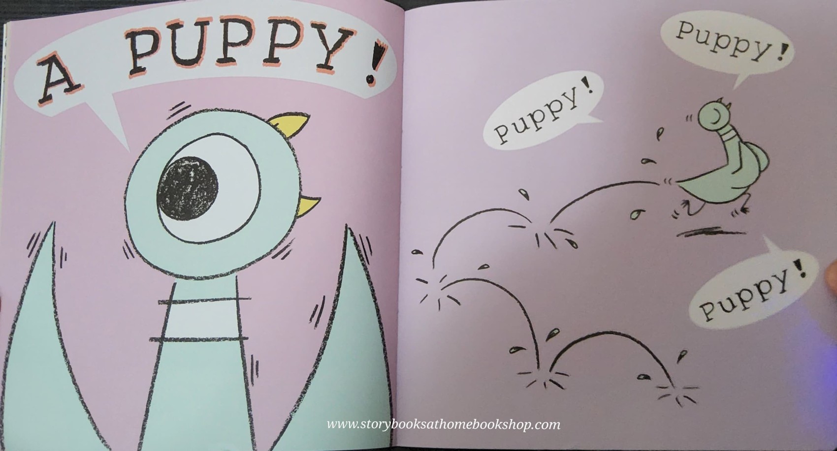 หนังสือนิทานปกอ่อน** 🍅THE PIGEON WHATS A PUPPY!