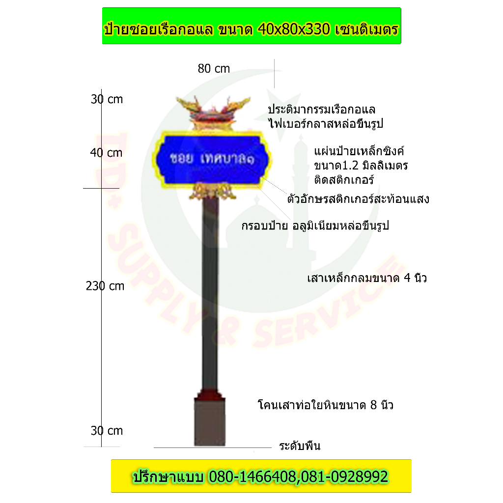 ป้ายซอยเรือกอและ