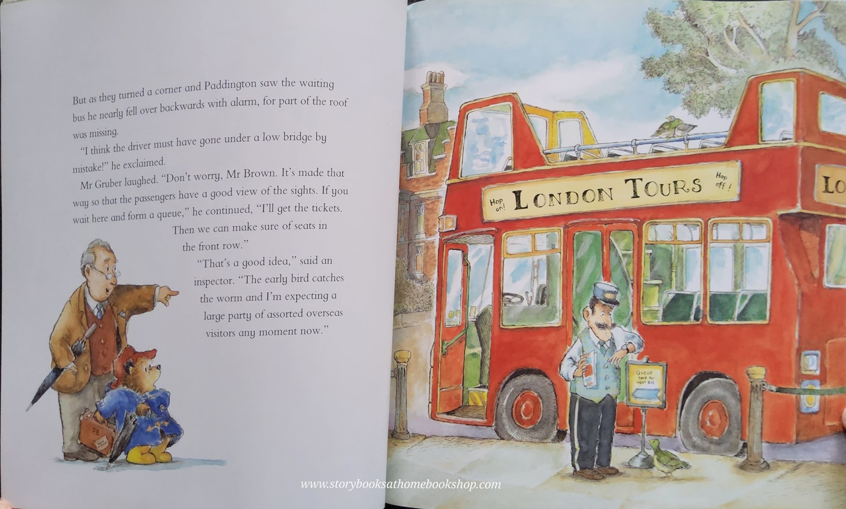 หนังสือนิทานปกอ่อน** ♥️PADDINGTON AND THE GRAND TOUR BY MICHAEL BOND