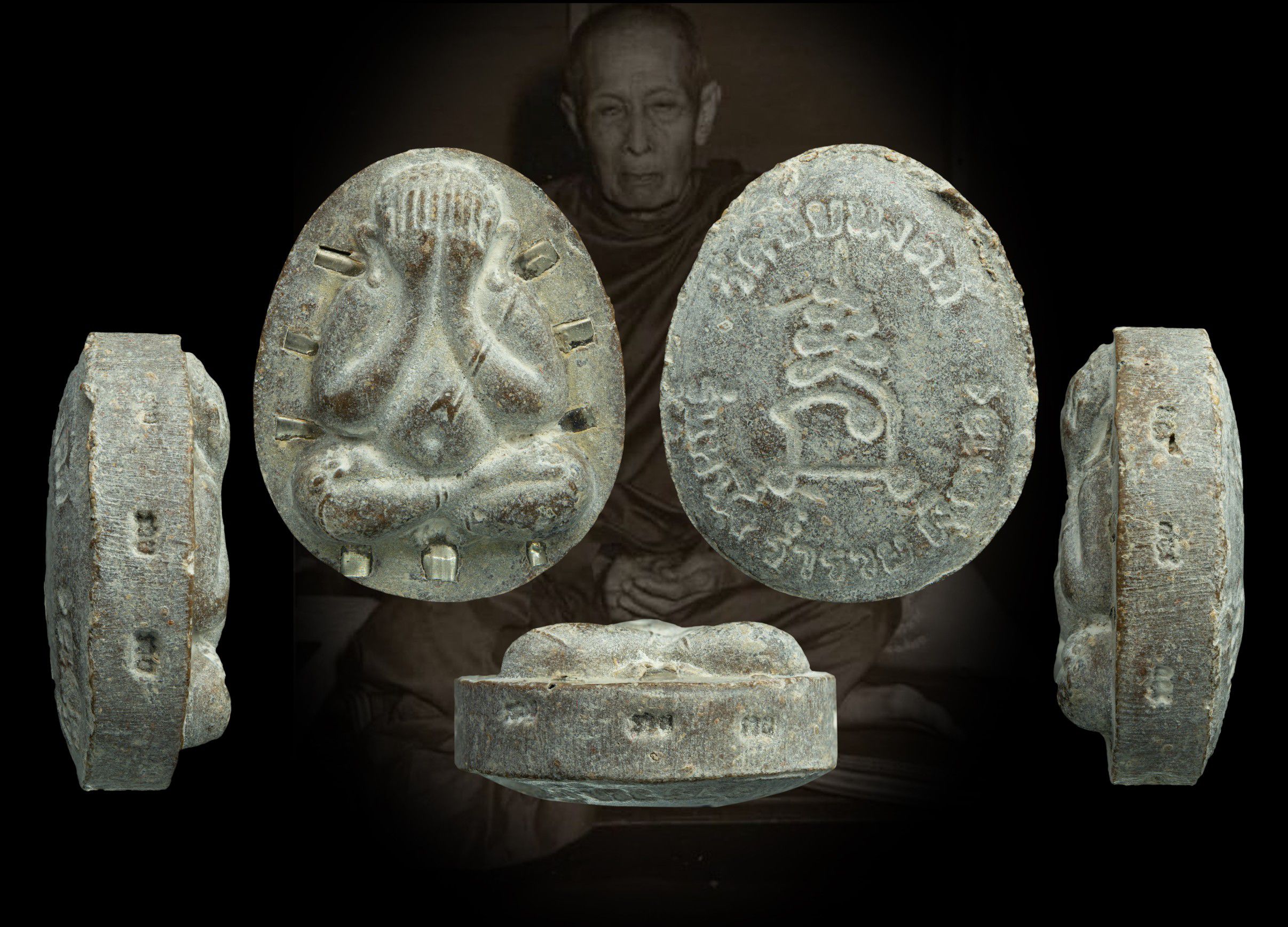 พระปิดตา รุ่นแรก วัดชัยมงคล ปี 2522 เนื้อเกสร หลวงปู่โต๊ะเสก