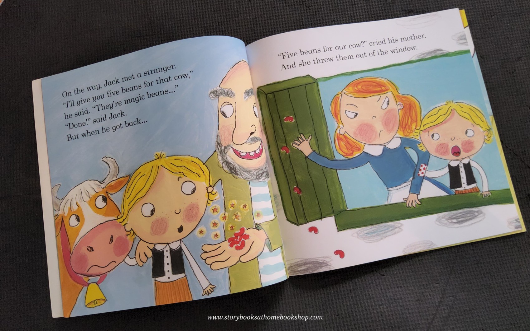 หนังสือนิทานปกอ่อน** 🍅🍓JACK AND THE BEANSTALK