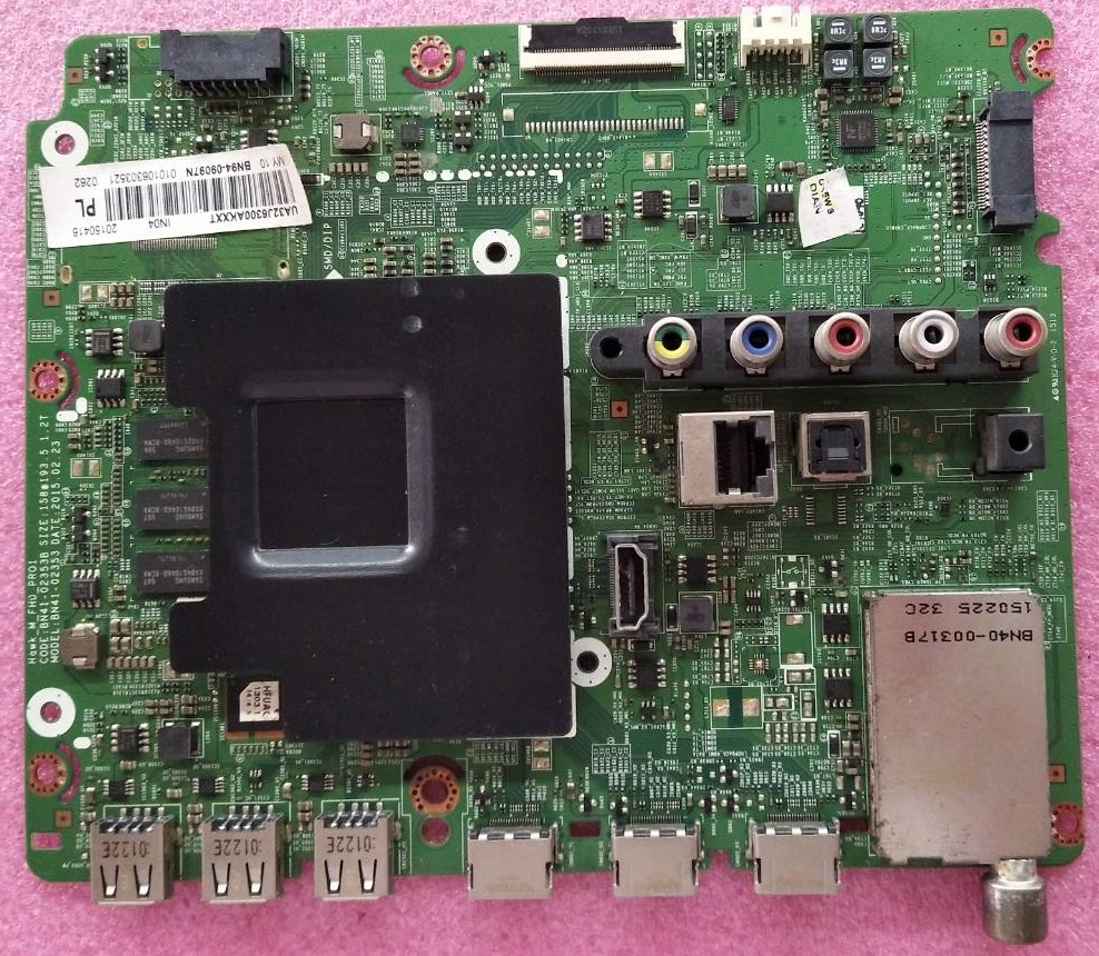 เมนบอร์ดซัมซุง Samsung ของแท้ถอดจากเครื่อง รุ่น UA55J6300AK UA50J6200A UA48J6300AK UA40J6300AK UA32J6200A UA32J6300AK พาร์ท BN94-09097R BN94-08272F BN94-08272G BN94-08272H BN94-08272S BN94-09097N BN94-09097P BN94-09097Q