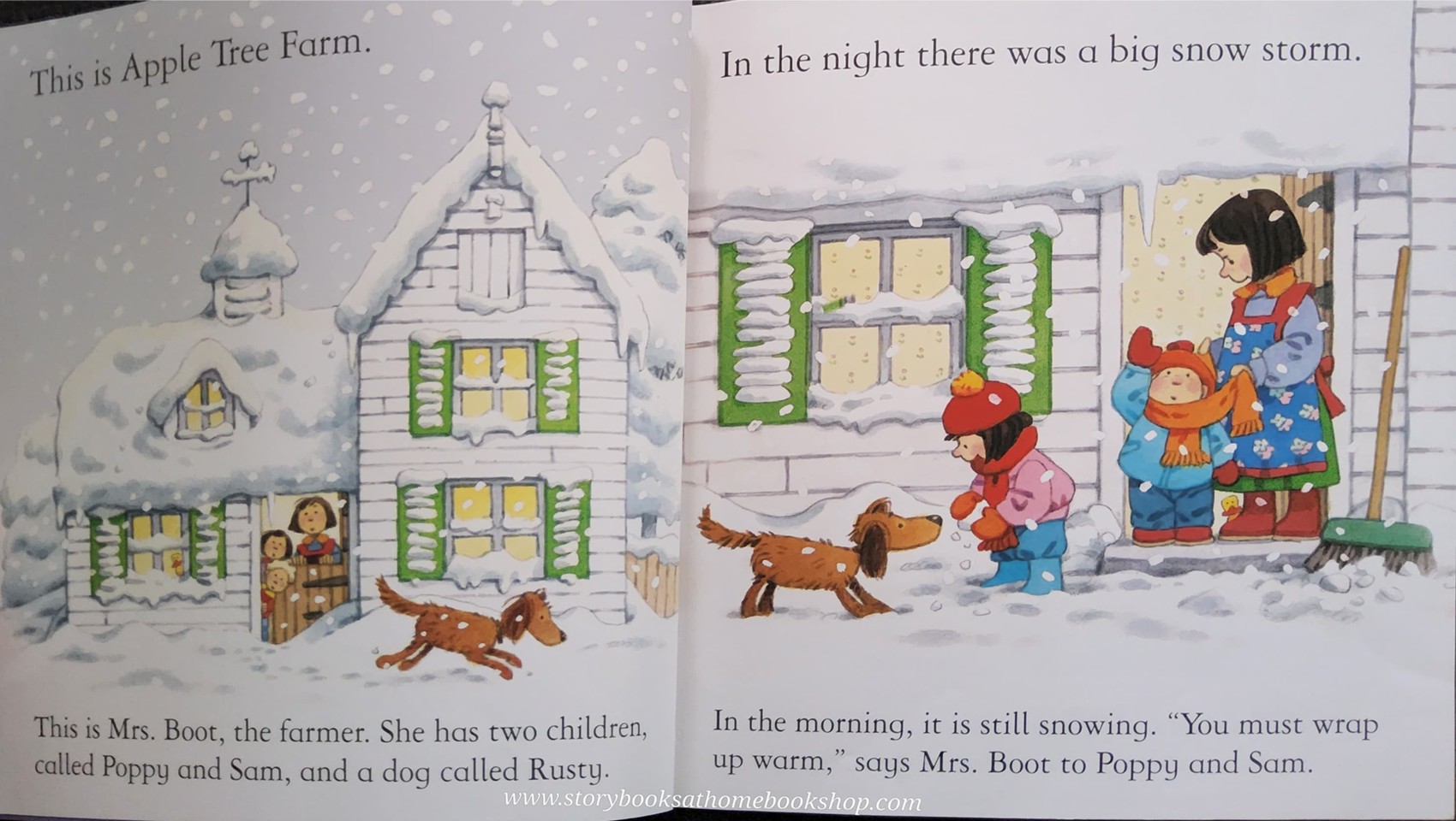 หนังสือนิทานปกอ่อน** ♥️USBORNE FARMYARD TALES: The Snow Storm