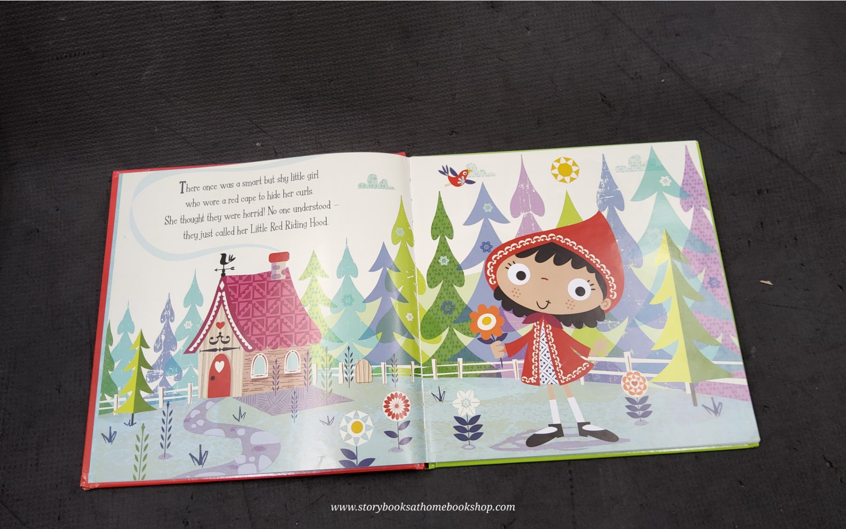 2 BOOKS IN 1 **หนังสือนิทานปกแข็ง** 🍅🍅THE PRINCESS AND THE PEA+ LITTLE RED RIDING HOOD