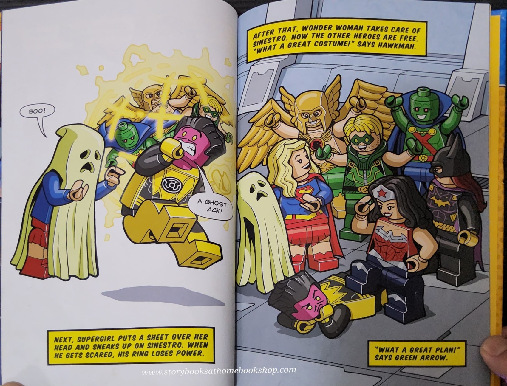 หนังสือนิทานปกแข็ง** 🍅🍓LEGO DC COMICS SUPER HEROES:SPACE JUSTICE!