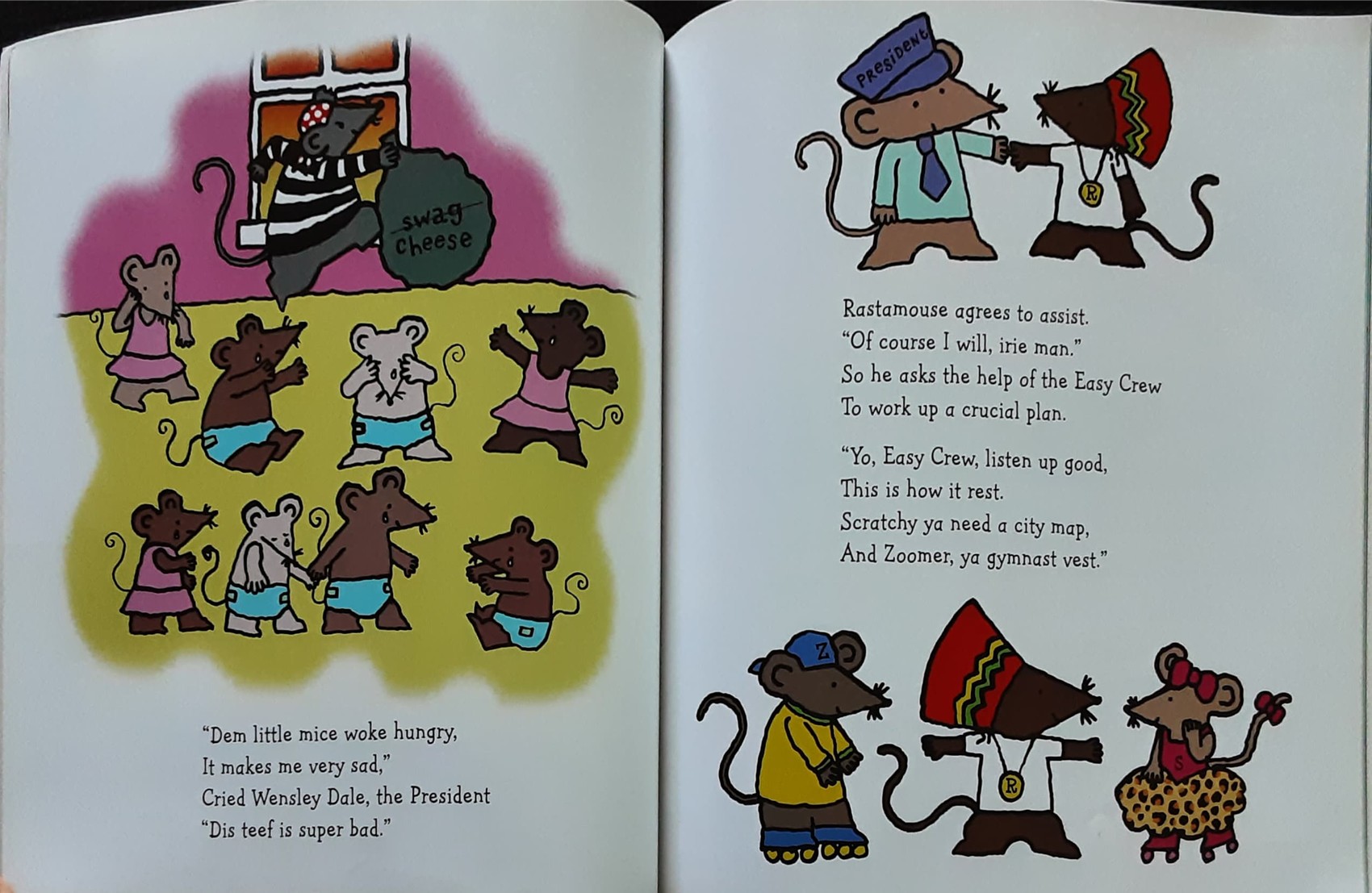 หนังสือนิทานปกอ่อน 🍅🍓Rastamouse and the Crucial Plan