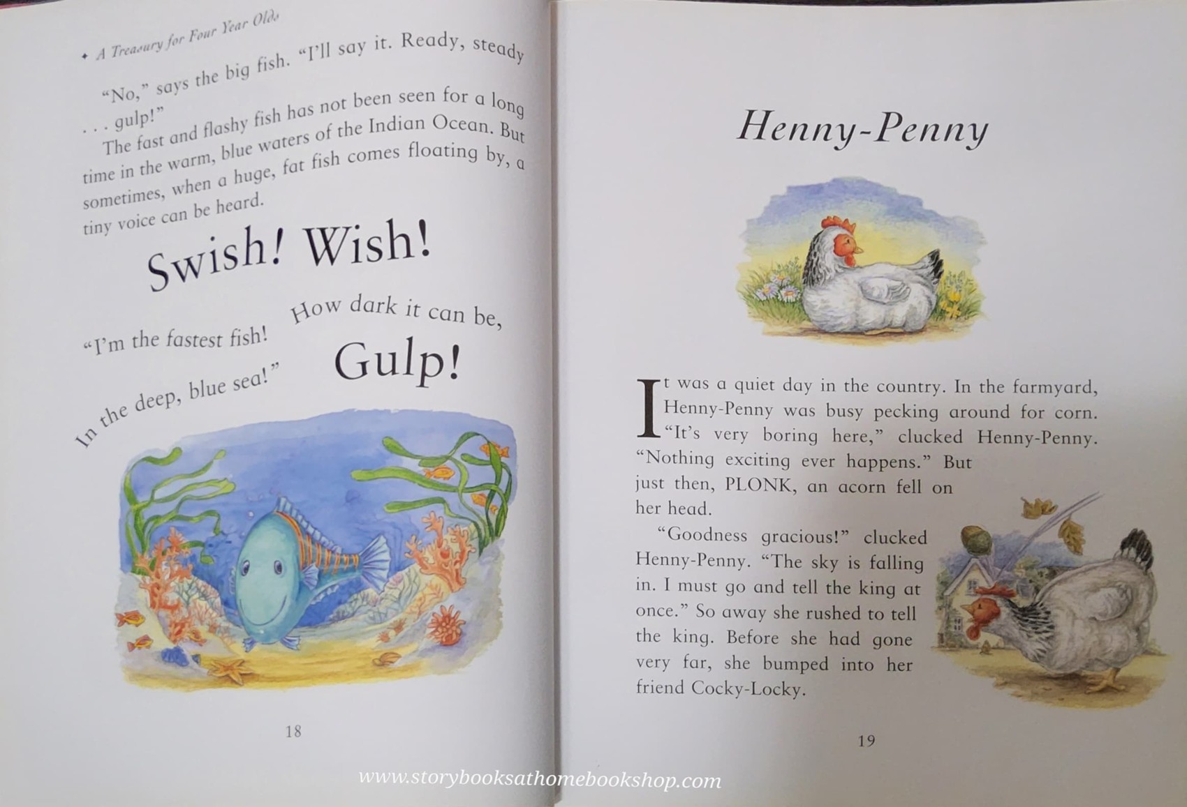 หนังสือนิทานปกแข็ง** 🍅A TREASURY FOR FOUR YEAR OLDS