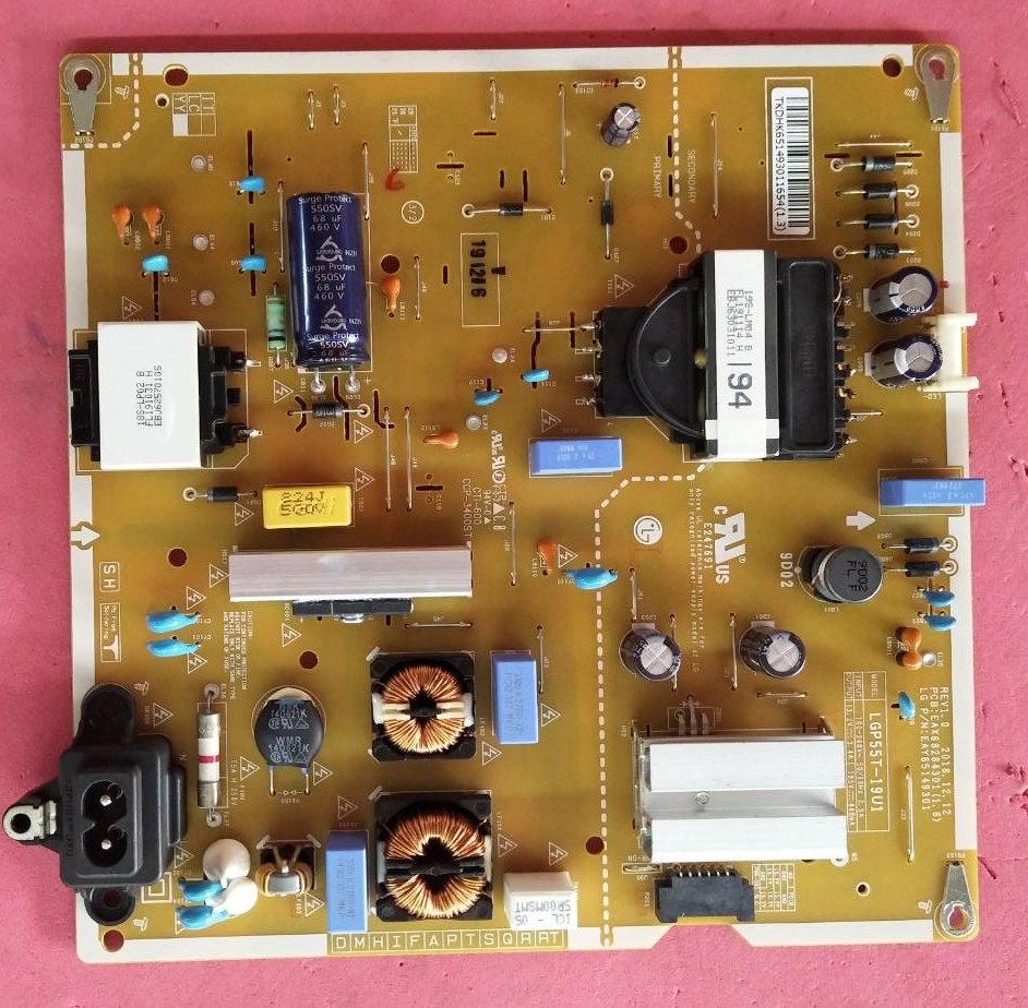 POWER SUPPLY LG (แอลจี) มือสองพร้อมใช้งาน พาร์ทEAY65149301 EAY65149308 EAX68284301 ใช้กับรุ่น 55UM7290 55UQ7500 และรุ่นอื่นที่พาร์ทเหมือนกัน