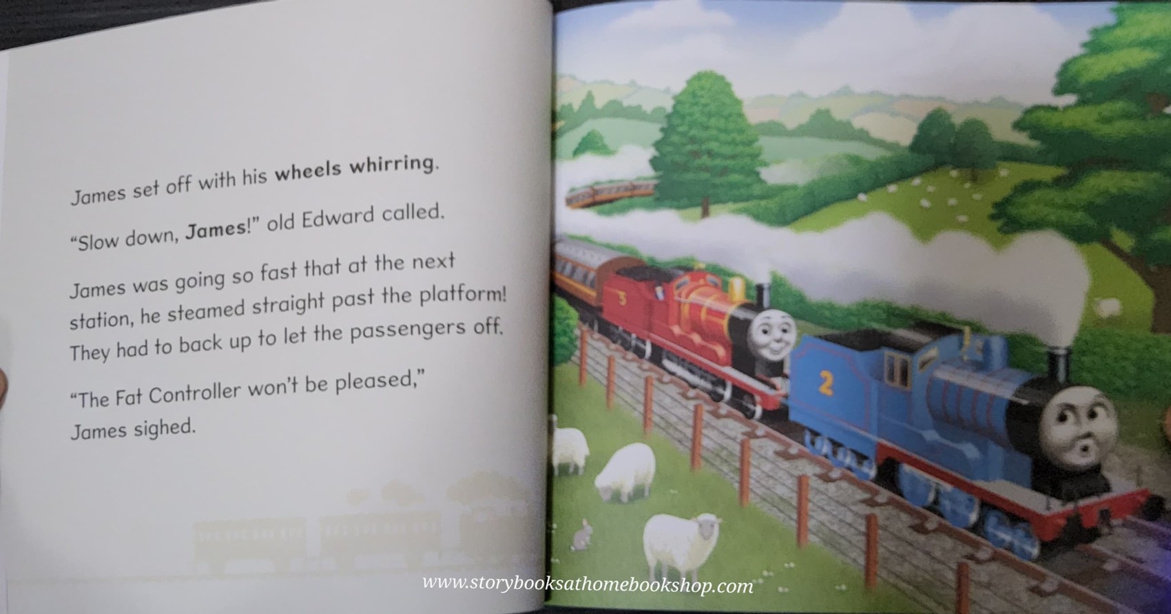 หนังสือนิทานปกอ่อน** 🍅🍅THOMAS&FRIENDS:JAMES