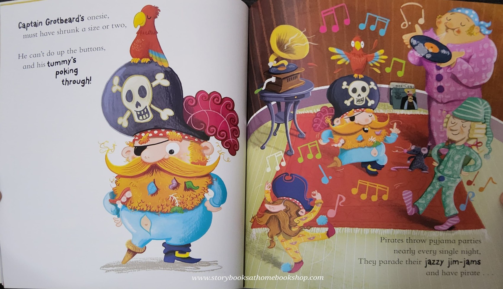หนังสือนิทานปกอ่อน ** 🍅🍓PIRATES IN PYJAMAS