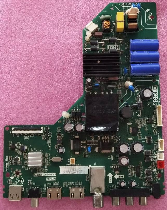 วันบอร์ดทีวี ทีซีแอล TCL ของแท้ถอดจากเครื่อง ใช้กับรุ่น LED40D2940 พาร์ท TP.MS3663.PB772