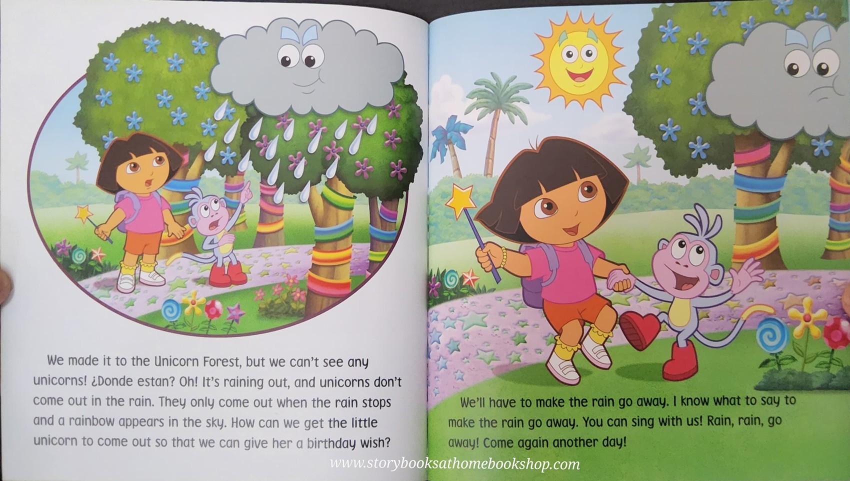 หนังสือนิทานปกอ่อน** 🍅DORA AND THE BIRTHDAY WISH ADVENTURE