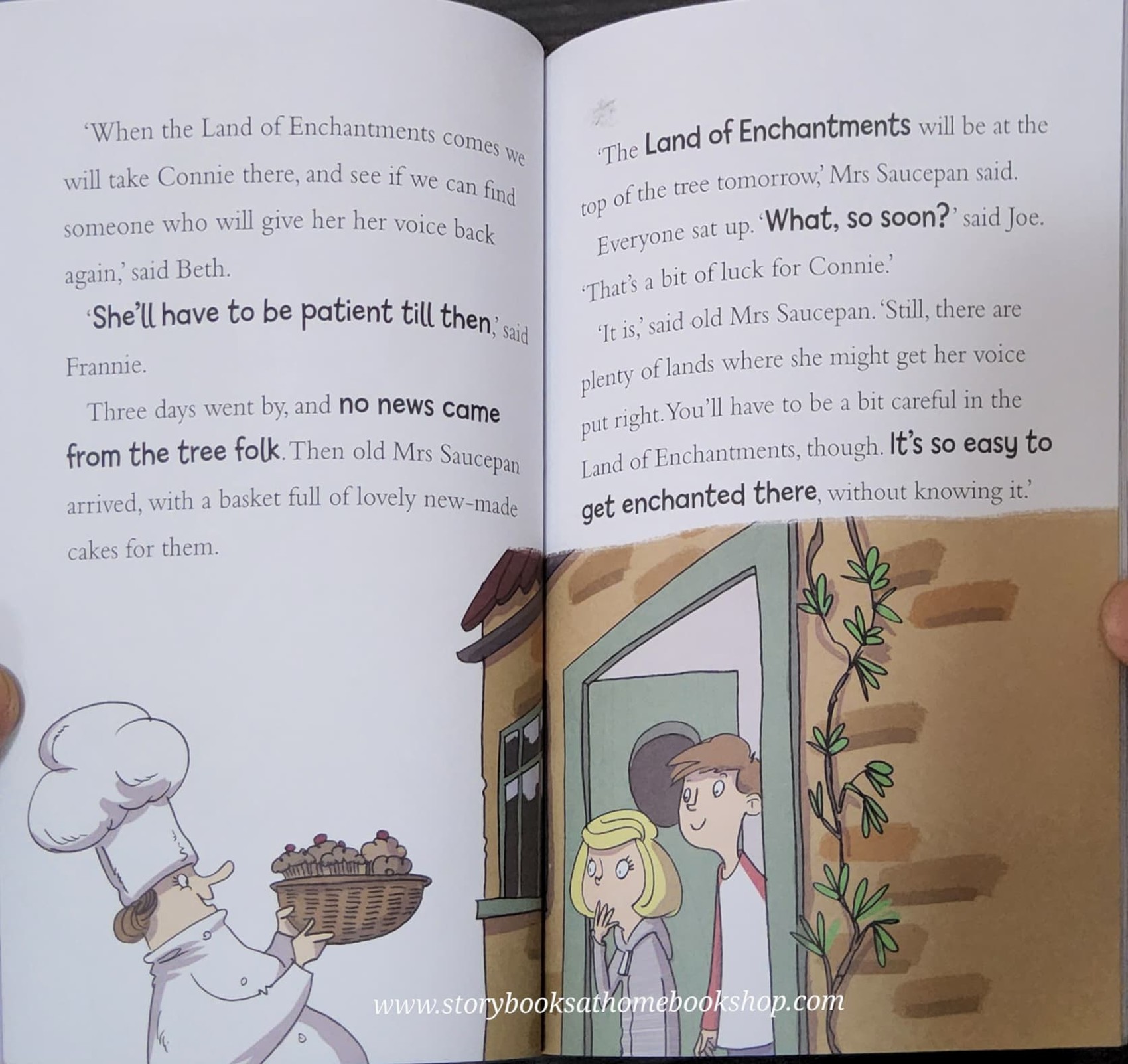 วรรณกรรมเยาวชน** 🍅🍅A FARAWAY TREE ADVENTURE: THE LAND OF ENCHANTMENTS BY ENID BLYTON(ภาพสี)