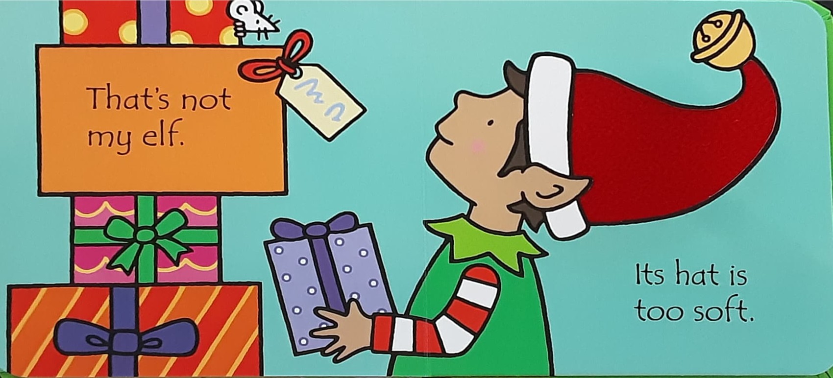 Touch and Feel BOARD BOOK** 🍅🍓That's not my elf..
