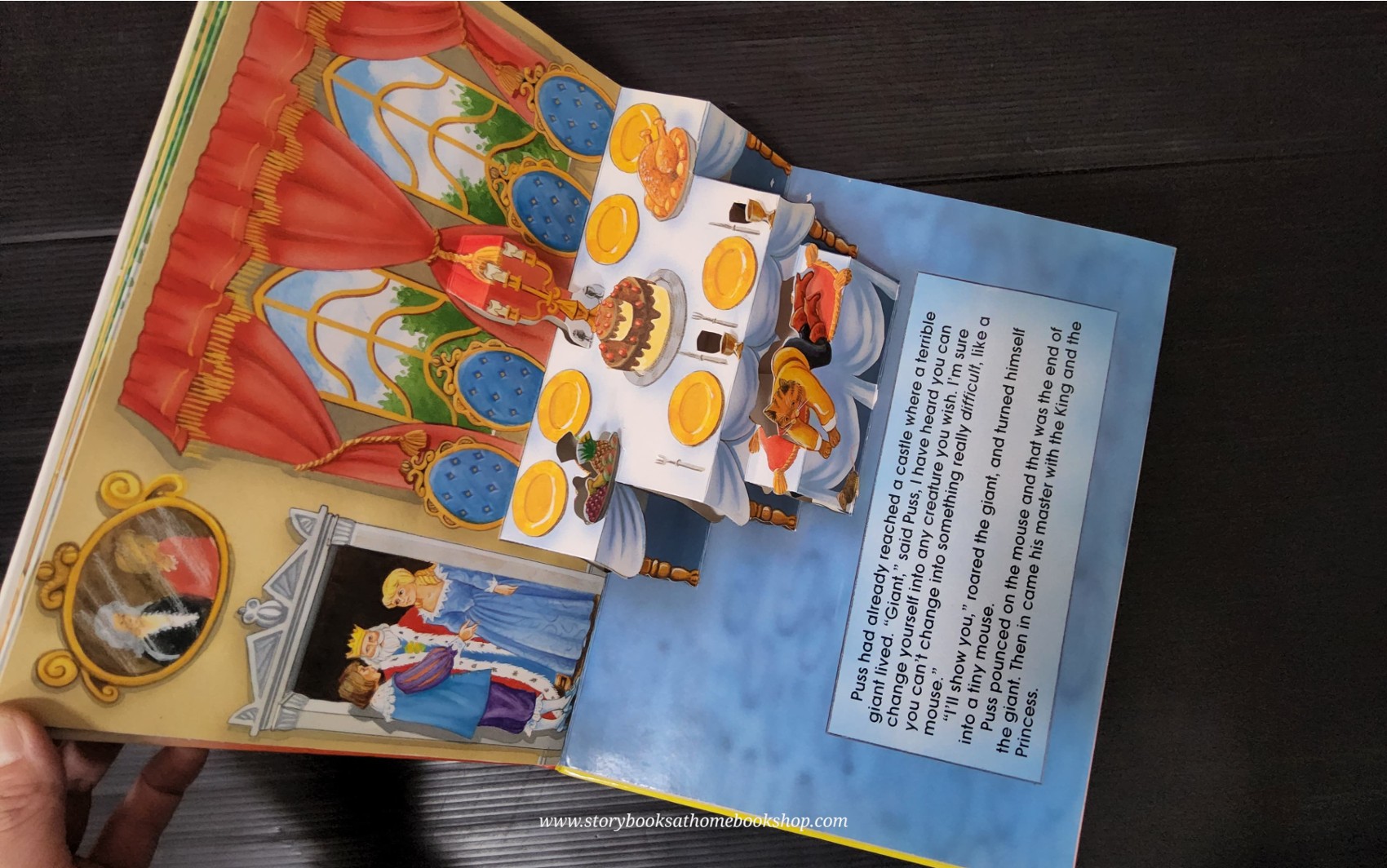 หนังสือนิทานปกแข็ง** 🍅🍓POP-UP PUSS IN BOOTS