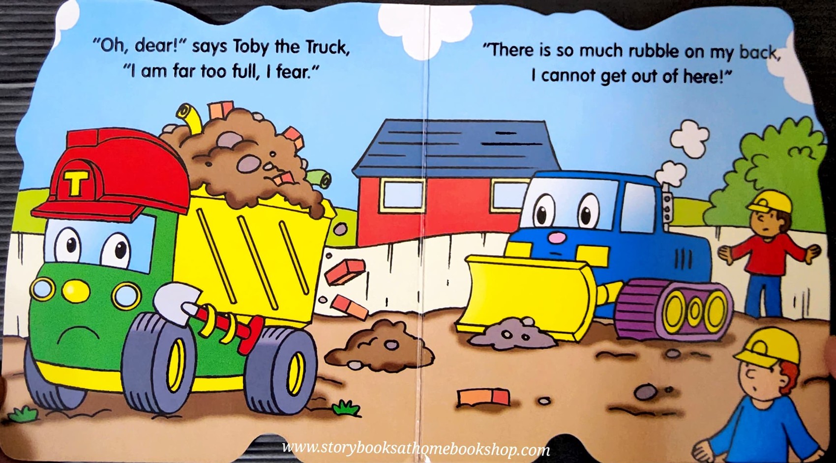 BOARD BOOK** 🍅🍅TOBY THE TRUCK