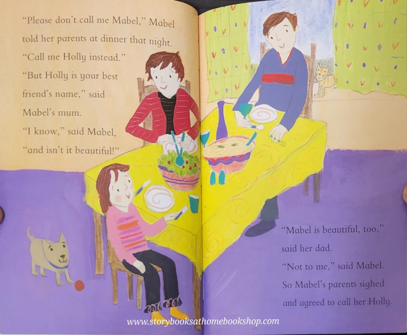 หนังสือนิทานปกอ่อน** 🍅🍓I AM READING:JUST MABEL BY FRIEDA WISHINSKY