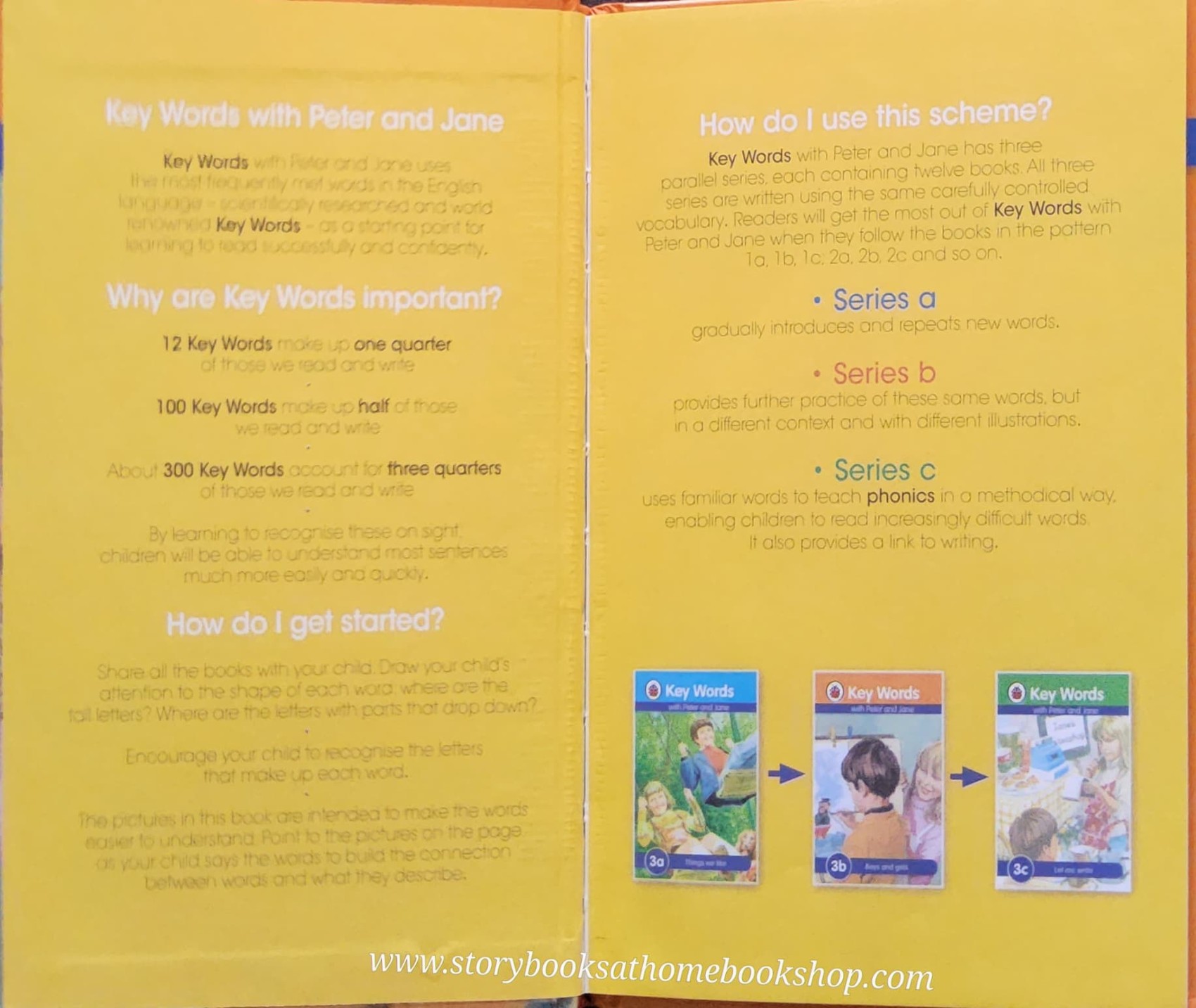 หนังสือนิทานปกแข็ง** 🍅KEY WORDS WITH PETER AND JAN 3B BOYS AND GIRLS