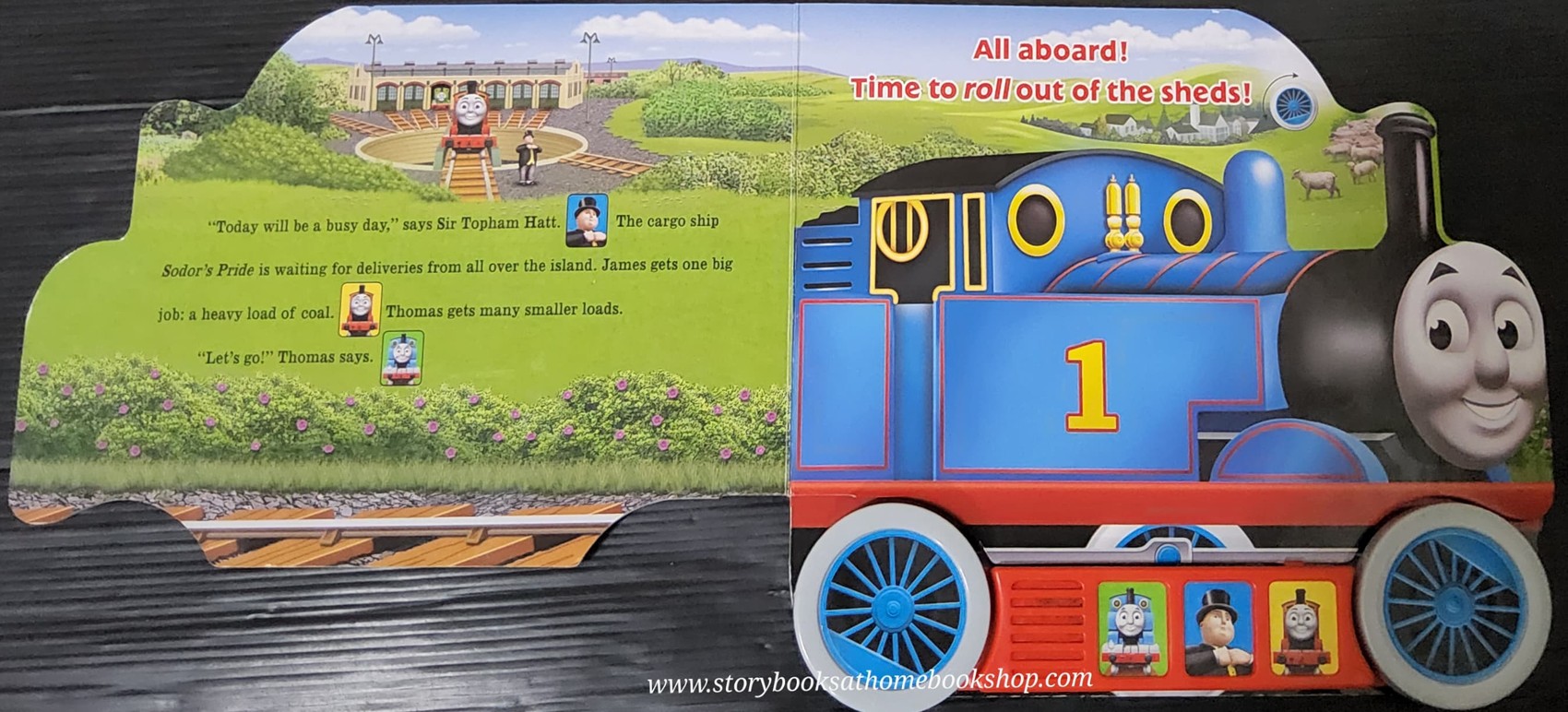 SOUND BOARD BOOK** ð
ð
THOMAS&FRIENDS: ROLLING WHEEL