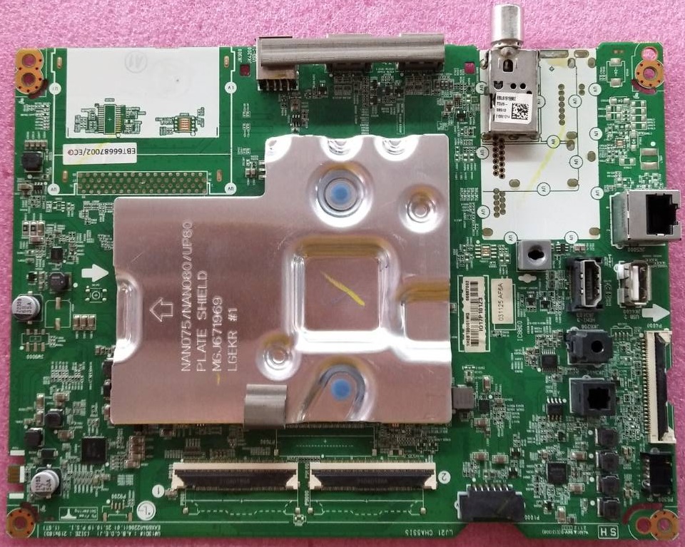 เมนบอร์ดทีวีแอลจี LG อะไหล่แท้#มือสองพร้อมใช้งาน ใช้กับรุ่น55NANO75TPA.ATMCLJD 55NANO77TPA.ATMCLJD