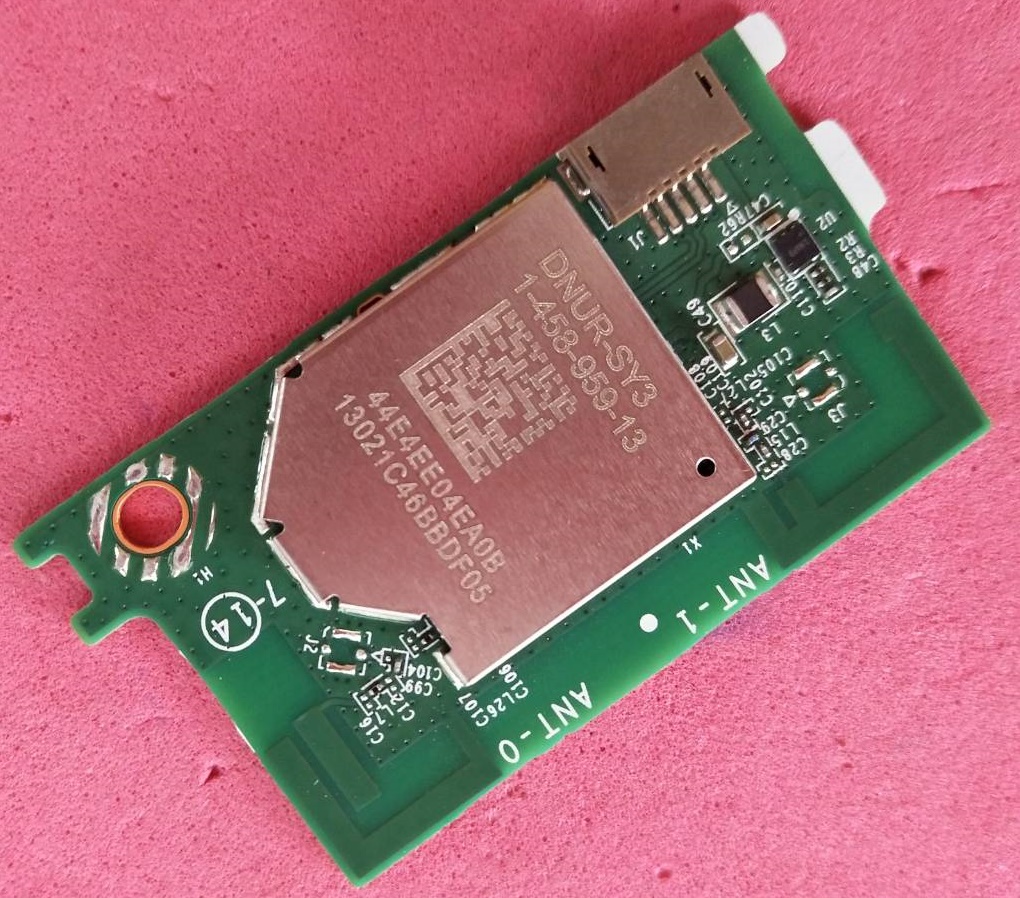 ตัวรับสัญญาน WIFI ทีวีโซนี่ SONY ของแท้ถอดจากเครื่อง KDL-43W660G