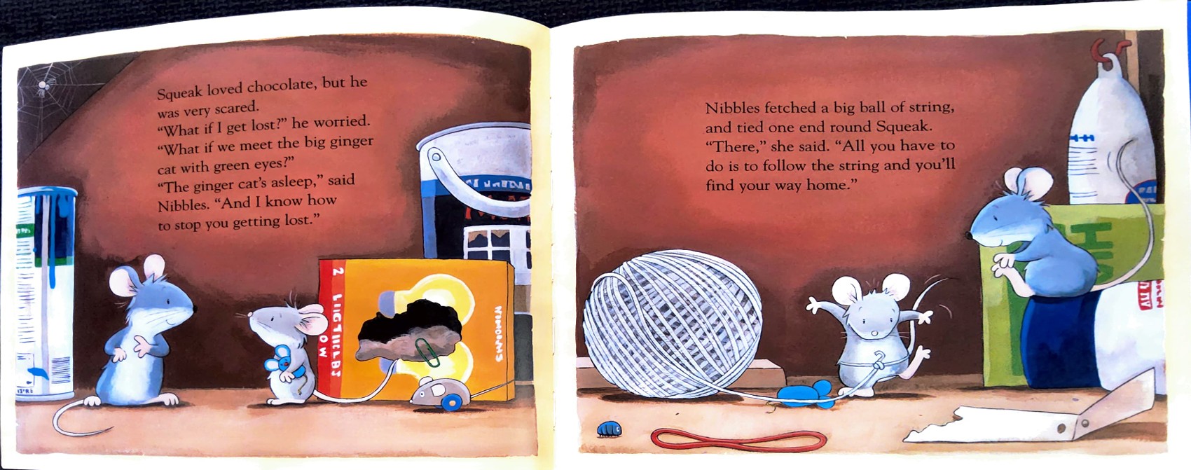 หนังสือนิทานปกอ่อน ** 🍅🍓SCAREDY MOUSE MY ALAN MACDONALD