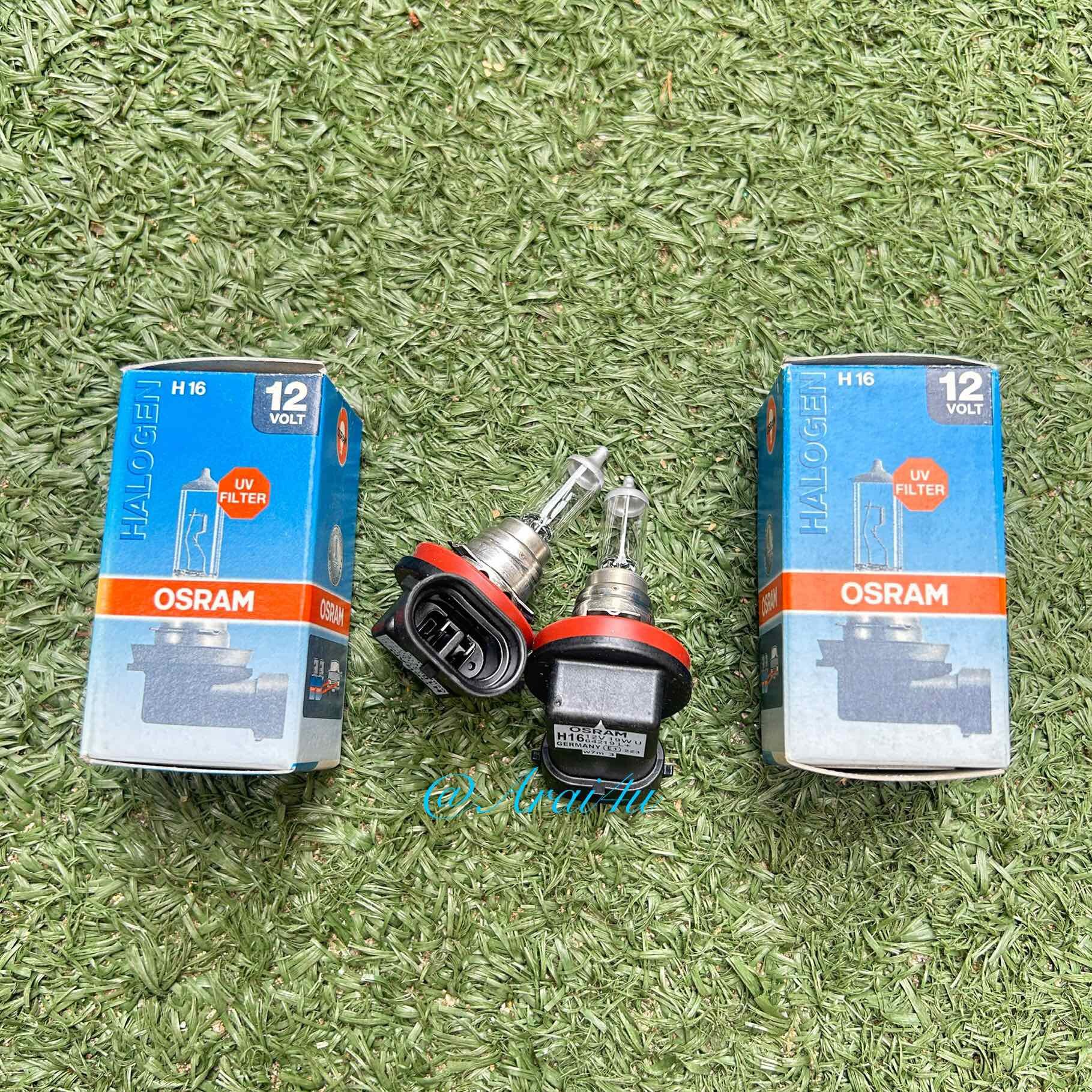 OSRAM เยอรมัน หลอดไฟ H16 12V 19W 2หลอด คู่ละ