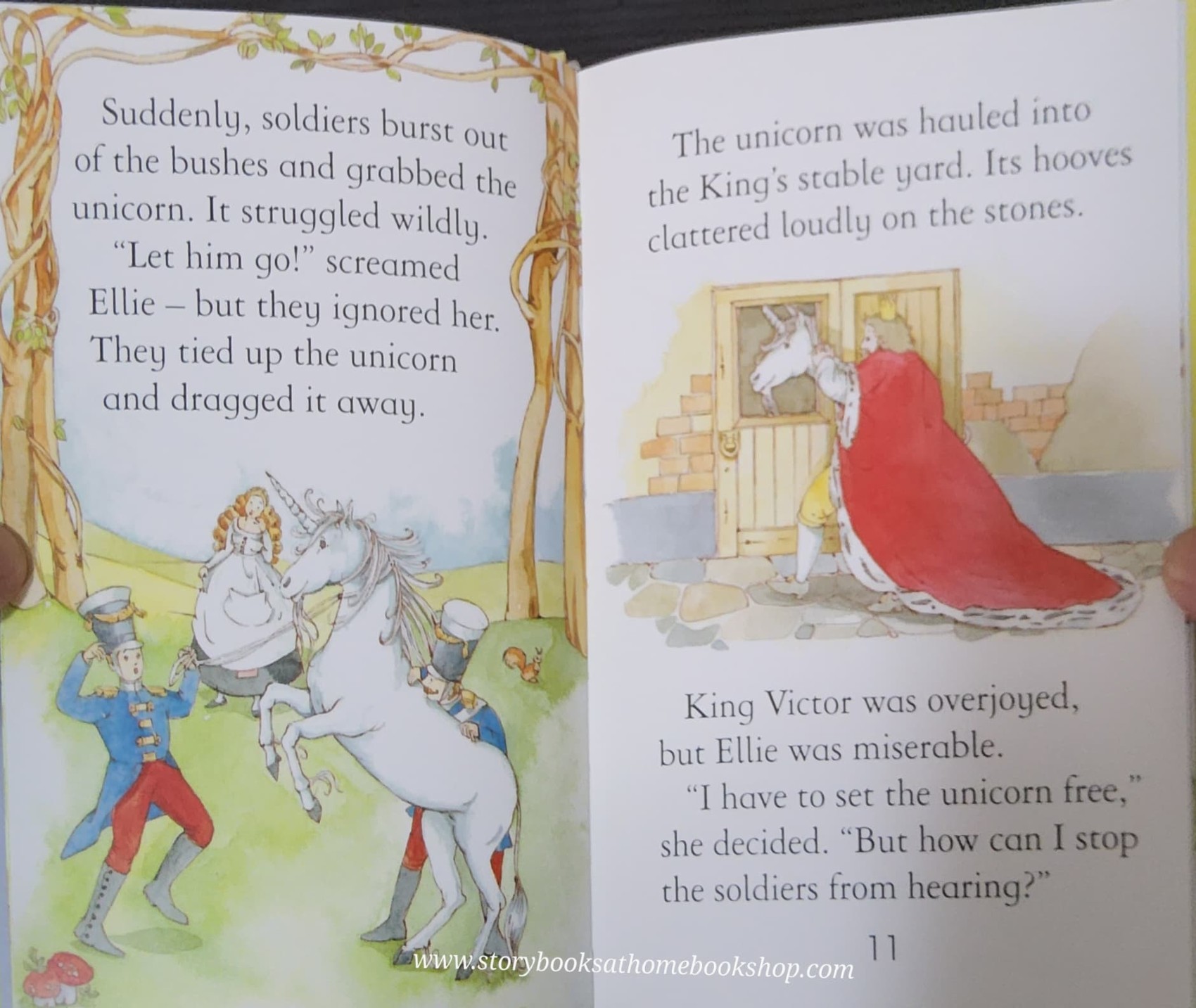 หนังสือนิทานปกแข็ง ** 🍅🍓 USBORNE YOUNG READING:STORIE OF UNICORNS