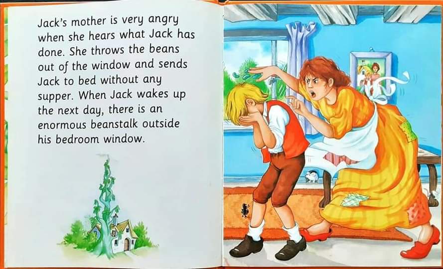 หนังสือนิทานปกแข็ง** 🍅🍓JACK AND THE BEANSTALK
