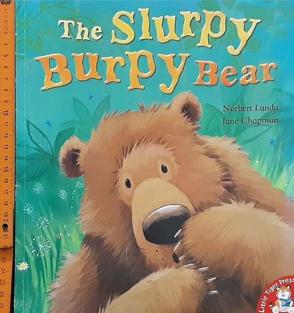หนังสือนิทานปกอ่อน** 🍅🍓THE SLURPY BURPY BEAR