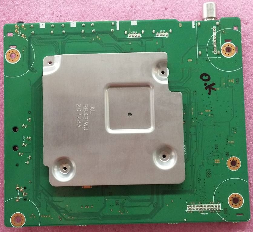 เมนบอร์ดทีวี ชาร์ป SHARP อะไหล่แท้/ของถอดจากเครื่องพร้อมใช้งาน ใช้กับรุ่น 4T-C60BK1X พาร์ทติดบอร์ดQPWBXG986WJN1