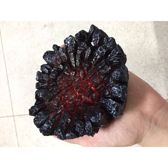 GK Resin Diorama magma burst light up งานเรซิ่น ฐานฉากแมกม่าระเบิด (เล็ก12cm)(สายUSB)