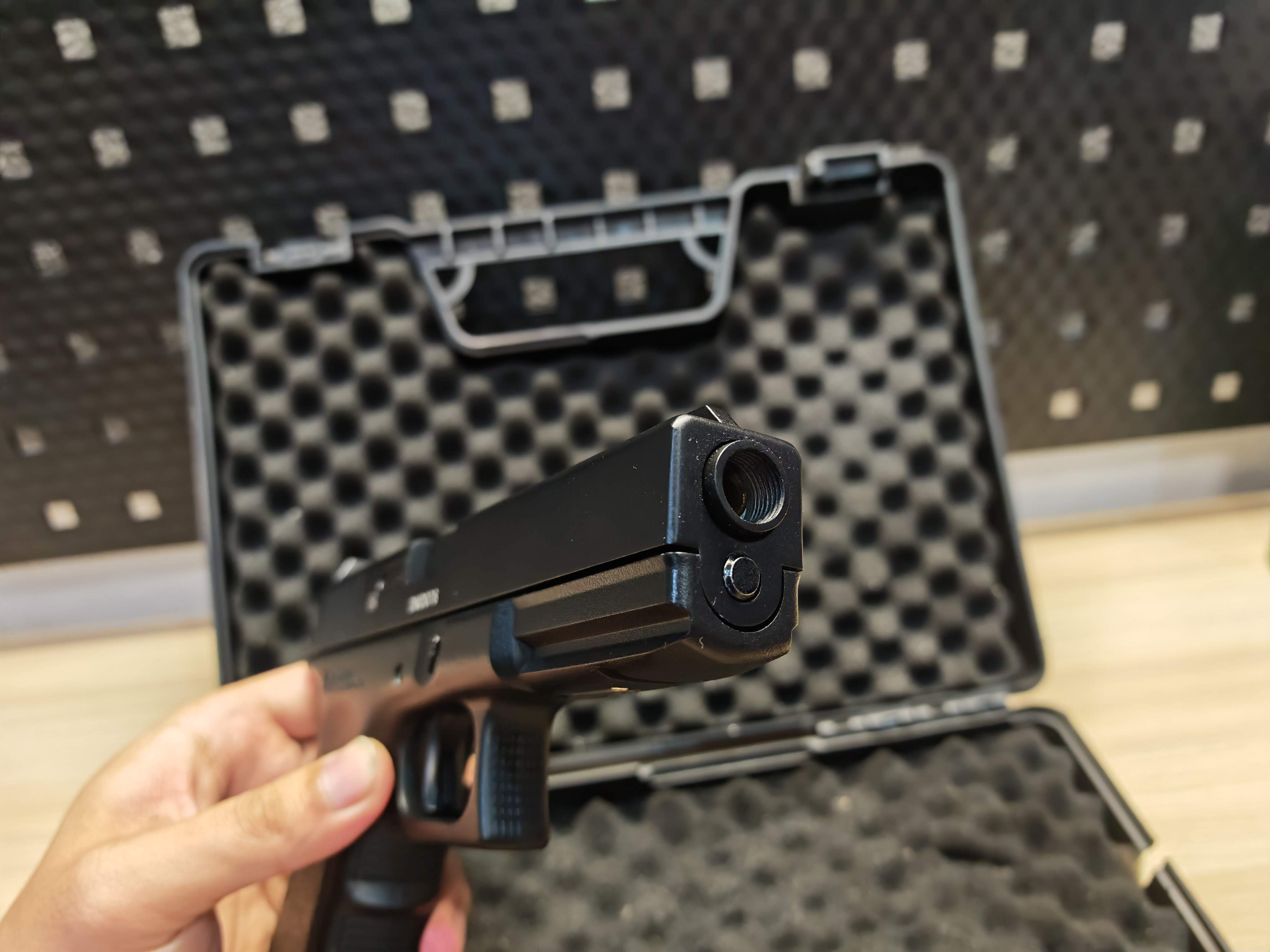 Double Bell 721 Glock 17 G17 Gen 3 BB Gun บีบีกัน แบบแก๊ส ปืนอัดลม มือสอง Airsoft Gun