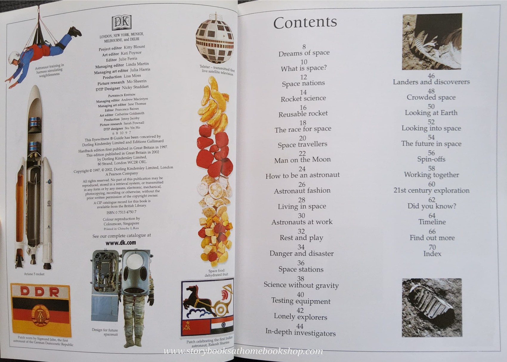 Knowledge Book ** 🍓🍓DK EYEWITHNESS SPACE EXPLORATION